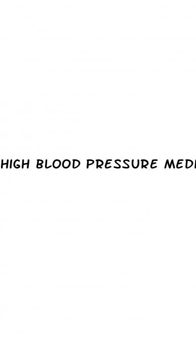 high blood pressure medication and erectile dysfunction