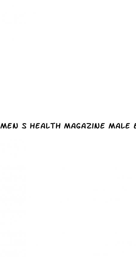 men s health magazine male enhancement