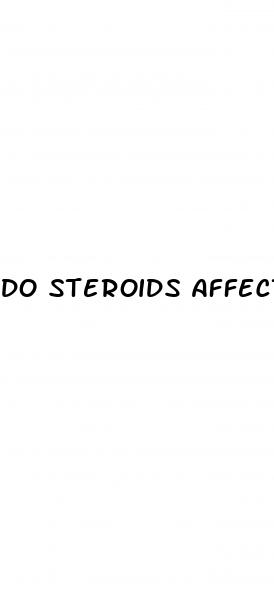 do steroids affect erectile dysfunction