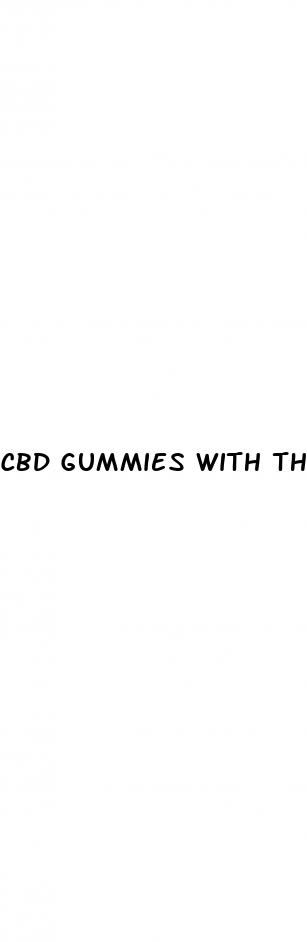 cbd gummies with thc for ed