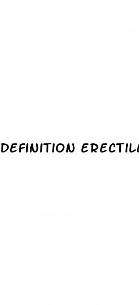 definition erectile dysfunction impotence