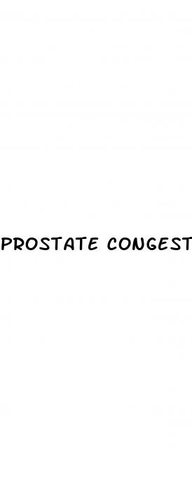 prostate congestion and erectile dysfunction