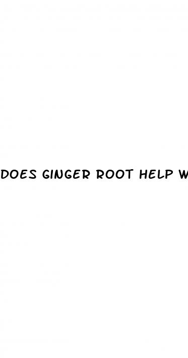 does ginger root help with erectile dysfunction