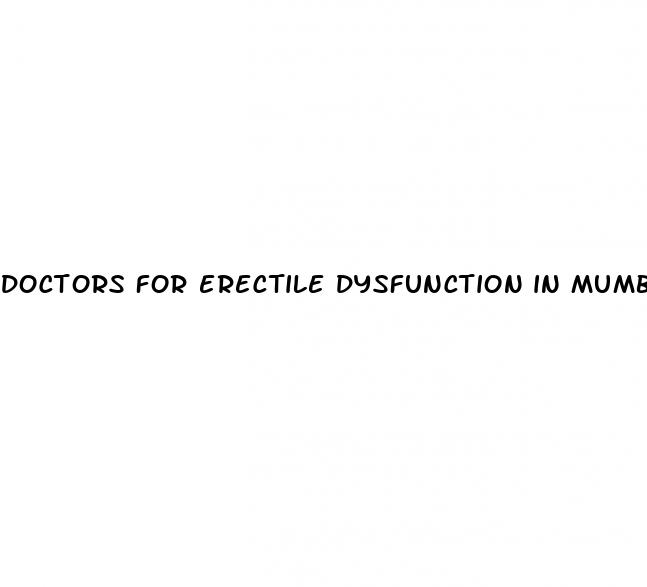 doctors for erectile dysfunction in mumbai