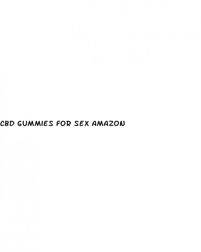 cbd gummies for sex amazon