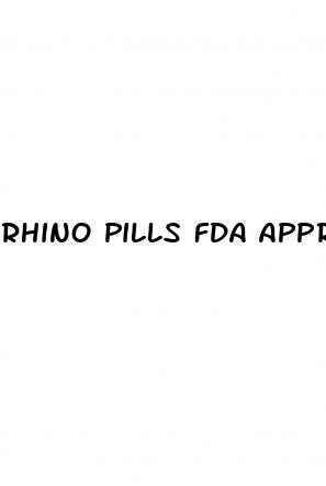 rhino pills fda approved