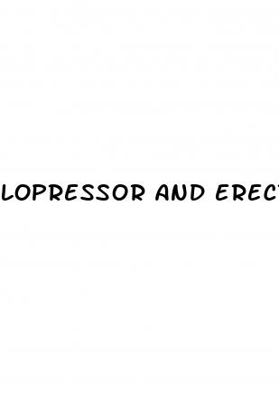 lopressor and erectile dysfunction