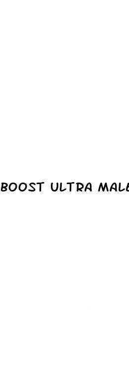 boost ultra male enhancement pills