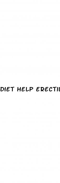 diet help erectile dysfunction