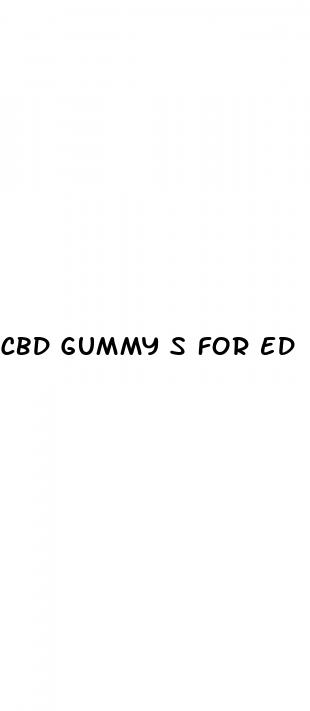 cbd gummy s for ed