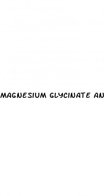 magnesium glycinate and erectile dysfunction