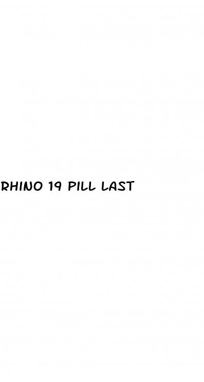 rhino 19 pill last