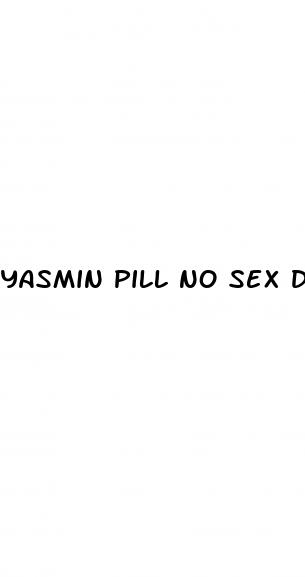 yasmin pill no sex drive