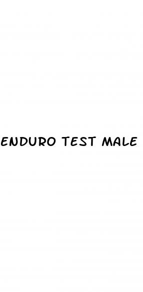 enduro test male enhancement