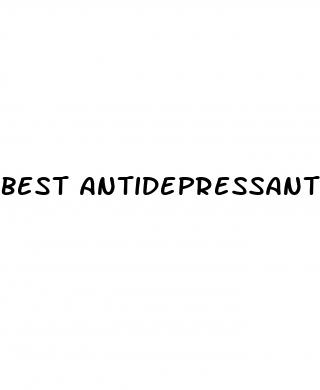 best antidepressant for erectile dysfunction