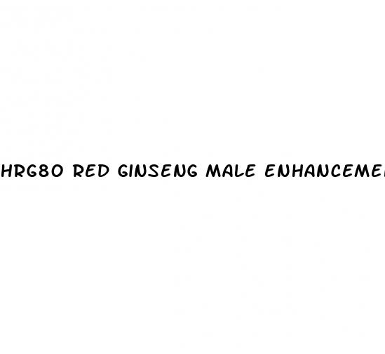 hrg80 red ginseng male enhancement reviews