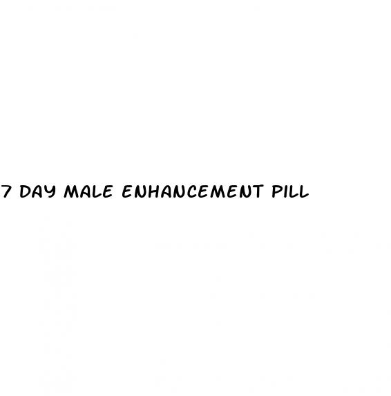 7 day male enhancement pill