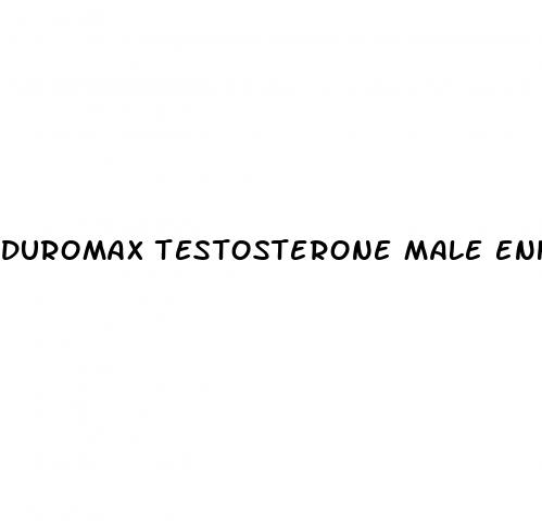 duromax testosterone male enhancement