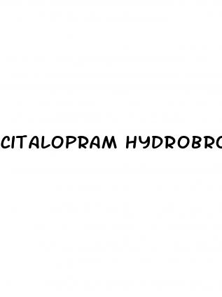 citalopram hydrobromide erectile dysfunction