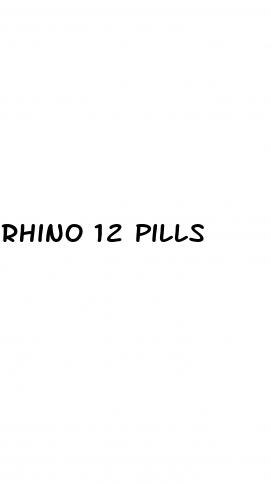 rhino 12 pills