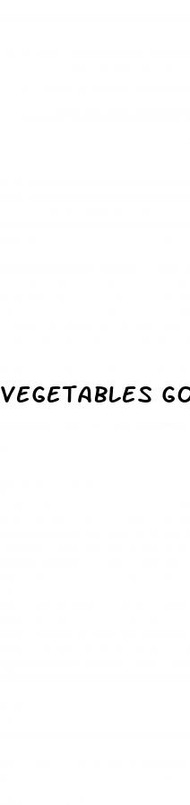 vegetables good for erectile dysfunction