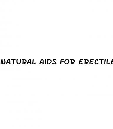 natural aids for erectile dysfunction