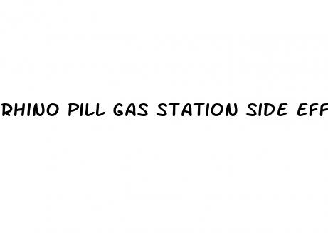 rhino pill gas station side effects