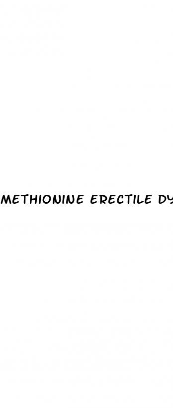 methionine erectile dysfunction