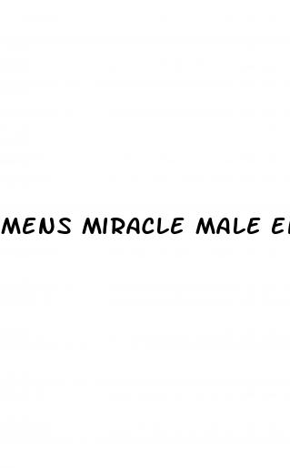 mens miracle male enhancement