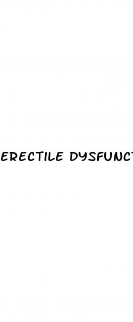 erectile dysfunction and premature ejaculation in your 50 s