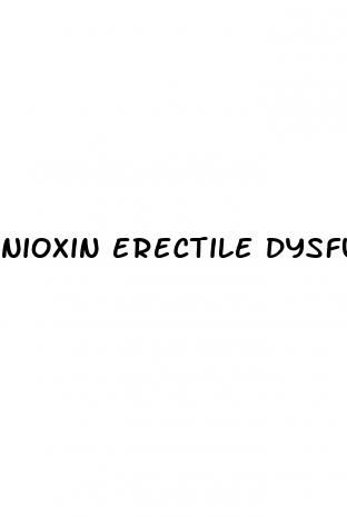 nioxin erectile dysfunction