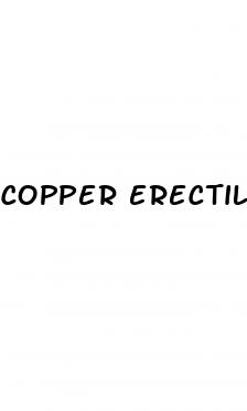 copper erectile dysfunction