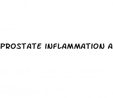 prostate inflammation and erectile dysfunction