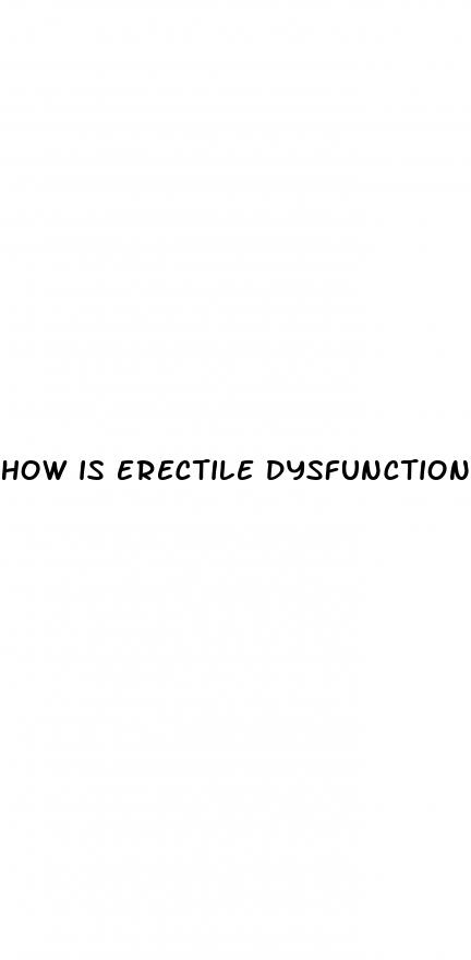 how is erectile dysfunction cured