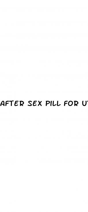 after sex pill for uti