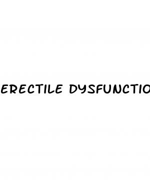 erectile dysfunction in men