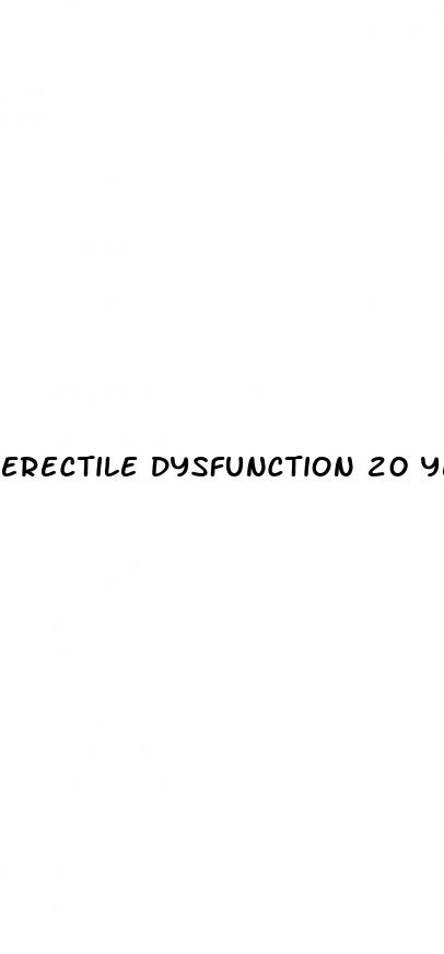 erectile dysfunction 20 year old male