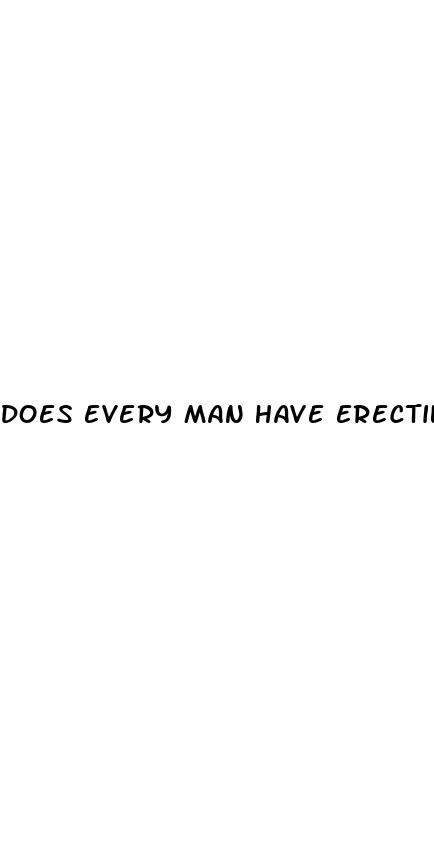 does every man have erectile dysfunction