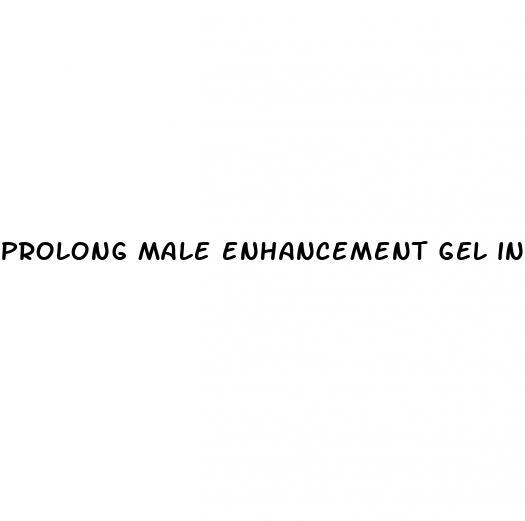 prolong male enhancement gel instructions