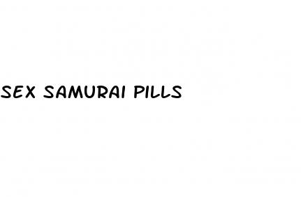 sex samurai pills