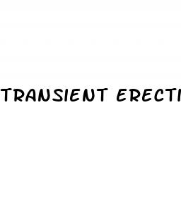 transient erectile dysfunction