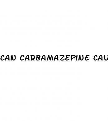 can carbamazepine cause erectile dysfunction