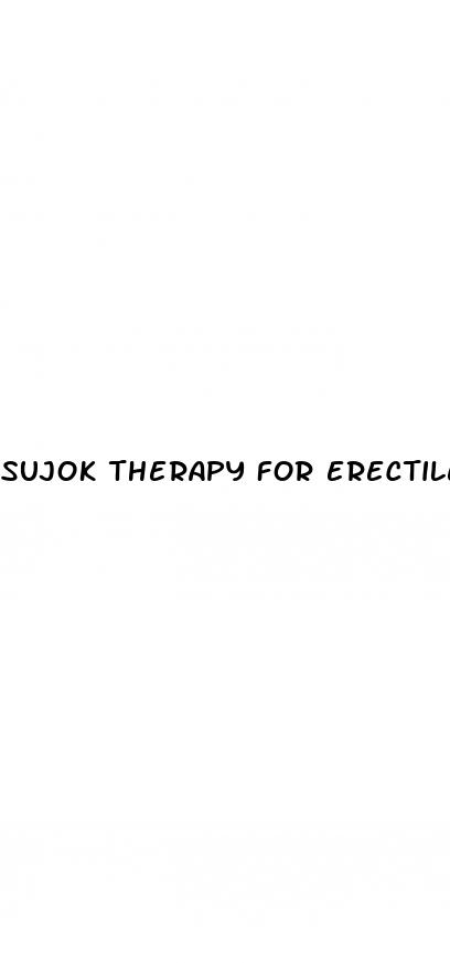 sujok therapy for erectile dysfunction