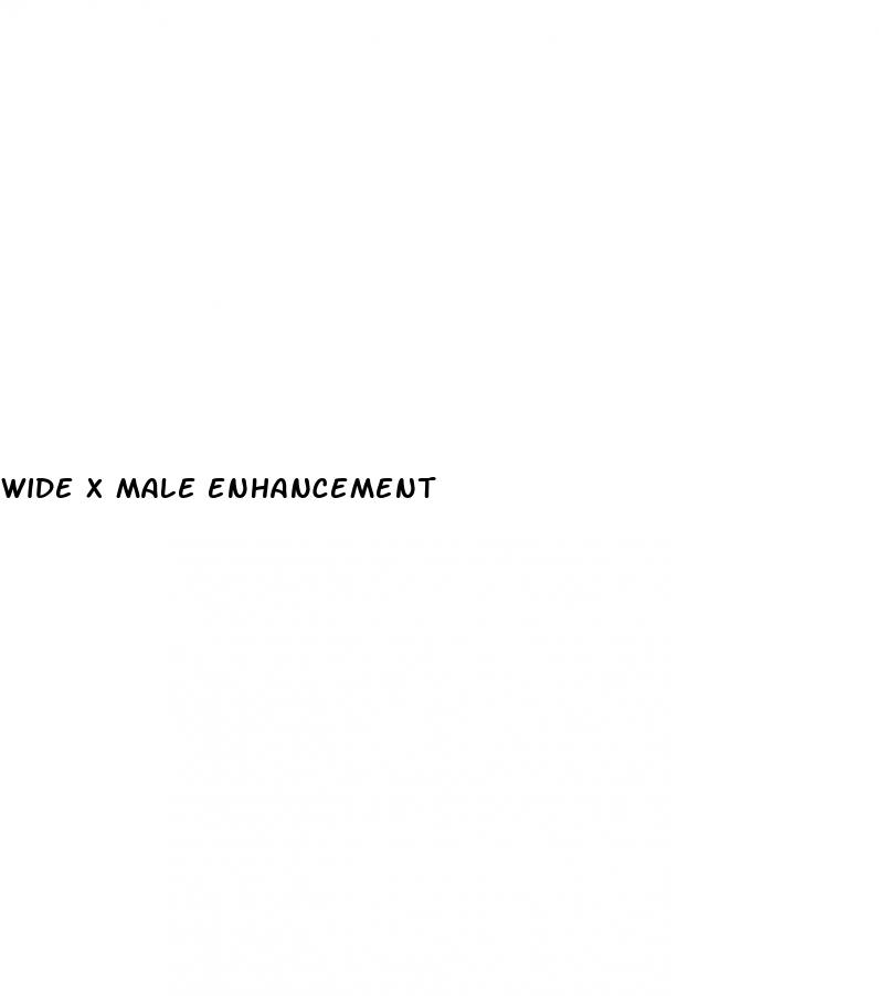 wide x male enhancement