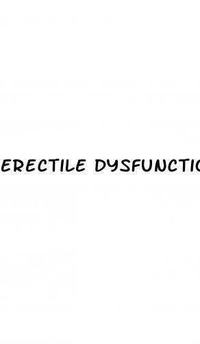 erectile dysfunction fixes