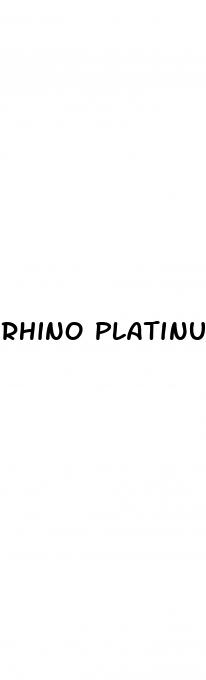 rhino platinum pills