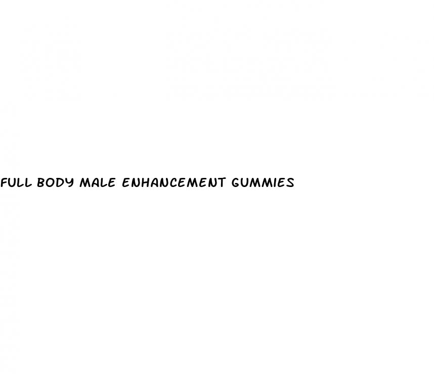 full body male enhancement gummies