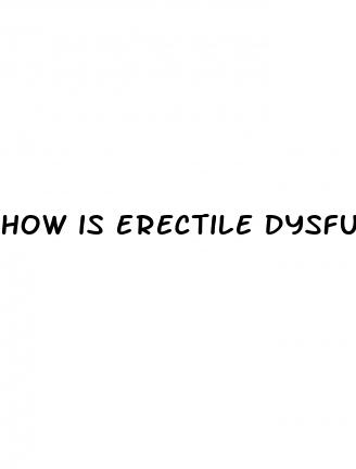 how is erectile dysfunction treated