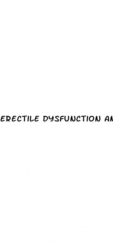 erectile dysfunction and constipation