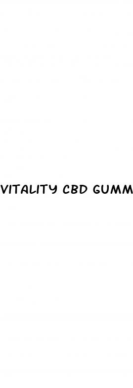 vitality cbd gummies for ed reviews